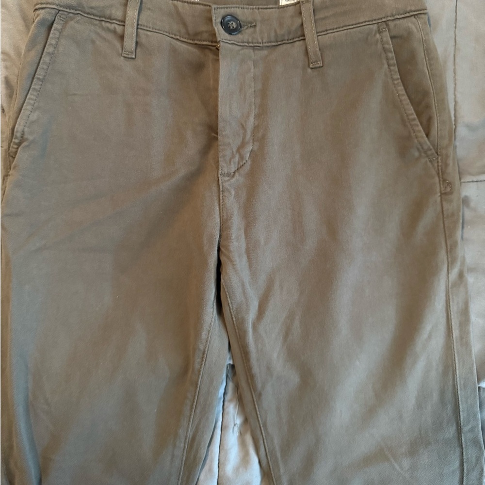 AG Adriano Goldschmied women’s Khaki Chinos